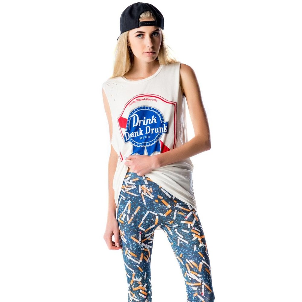 rare Lip Service cigarette leggings XL Dolls Kill